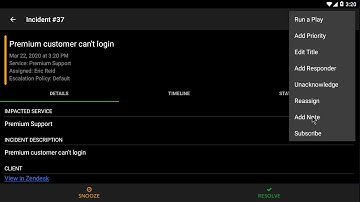PagerDuty Zendesk Integration Workflow