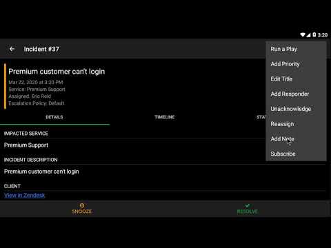PagerDuty Zendesk Integration Workflow