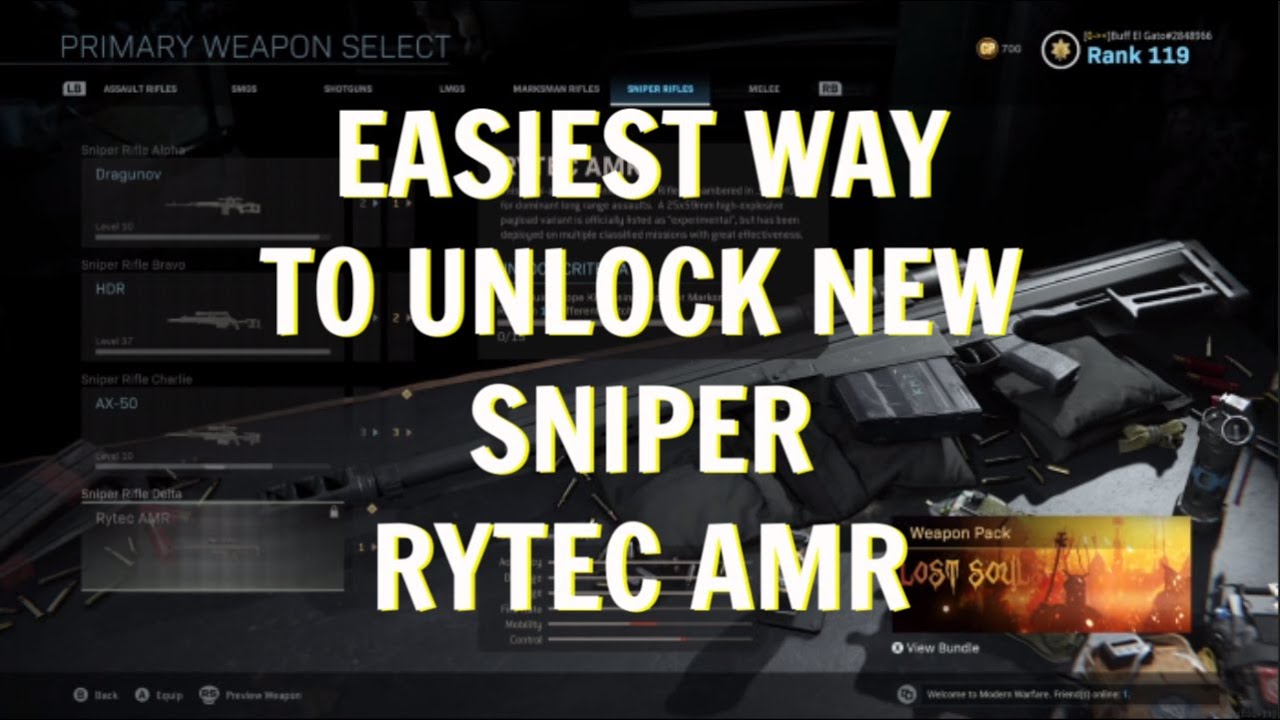 COD - How to Really Unlock the New Sniper Rytec AMR