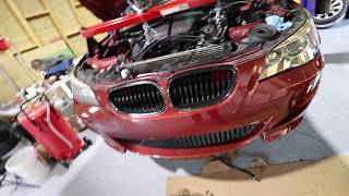 BMW E60 M5 S85 Vanos Pump Clearance, High Pressure Line And Oil Pan Install