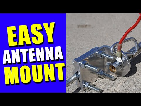 This Quick, Cheap, Easy, and Portable Antenna Mount / Ground Spike is a MUST HAVE! ??