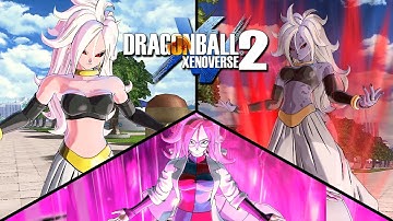 Android 21 Full Transformations | Dragon Ball Xenoverse 2 Mod