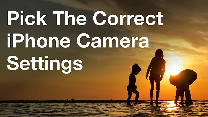 How To Pick The Correct iPhone Camera Settings - iPhone Photo Academy - DayDayNews