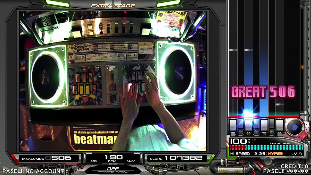 beatmania IIDX 25 CANNON BALLERS - encounter (SP HYPER) - YouTube