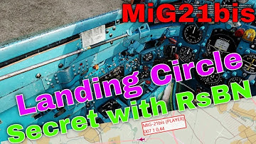 MiG21bis Landing Circle Secret with RsBN #dcs @MiG21bis_Fishbed