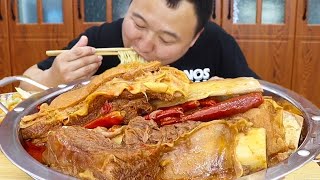 [Collection] With 15kg of steak left  A Qiang is going to make a ”spicy steak noodle”. The spicy Q