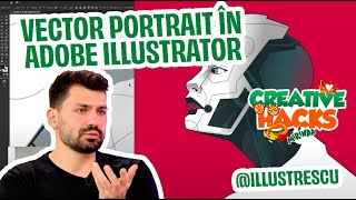 Tutorial - Vector Portrait în Adobe Illustrator by Illustrescu