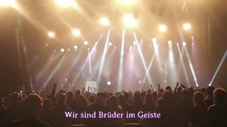 TANZWUT  LIVE - Brüder im Geiste / Songtext