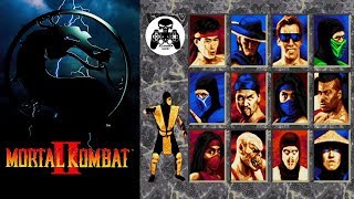 Mortal Kombat 2 SEGA/Genesis / прохождение Scorpion [60fps]