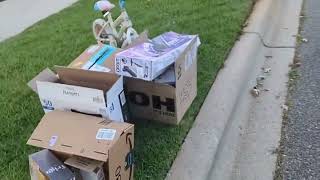 scrap with me! #scrap #trash #cheap #free #vlog #garbage #scrapping #thrift #deals #fun #exercise