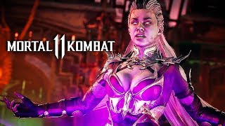 Mortal Kombat 11 - Sindel Official Gameplay Reveal and Moves Breakdown