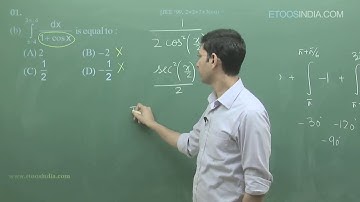 EXACT QUESTION APPEARED (INDEFINITE INTEGRATION) IN JEE MAIN 2017 by MC Sir