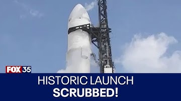 Launch scrubbed for world