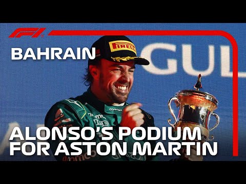 Fernando Alonso On The Podium! | 2023 Bahrain Grand Prix