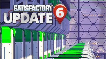 Huge New Electromagnetic Control Rod Factory Ep 1- Satisfactory Update 6 Playthrough