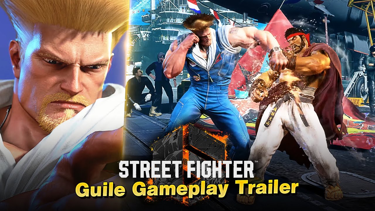 Street Fighter 6 - Guile gameplay trailer - Gematsu