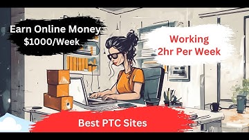 Earn Money Online with Paid-to-Click Websites - Make Money Online #ptc