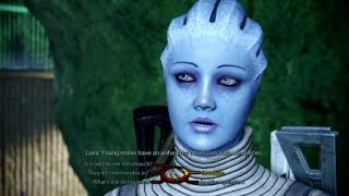 Mass Effect Legendary Edition Young men are too interested in Asari Liara (Funny dialogue) screenshot 5