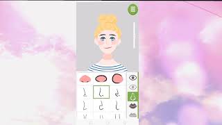 I TRIED TO MAKE A DOODLE FACE (APP)/CUTE TUTORIAL screenshot 1