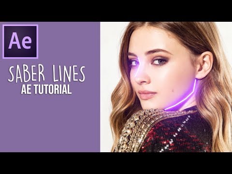 saber lines | ae tutorial