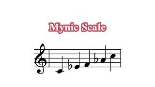 Mynic Scale, Pitch Class Set (0,3,5,8) - Musical Example