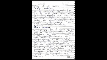 Need Analysis in ESP #Introduction of ESP @Brightnotes