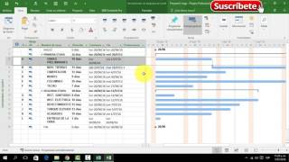 MS PROJECT 2016  Asignar Tareas del Proyecto (Sesión 02)