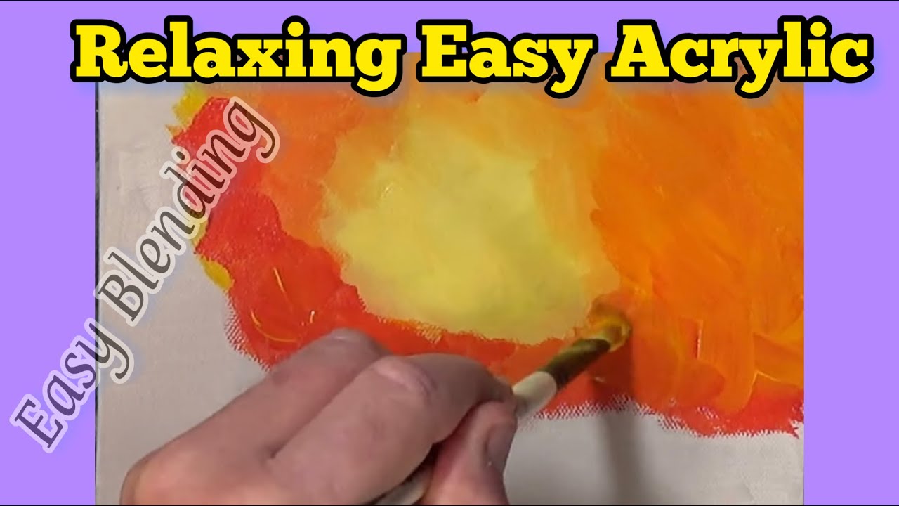How To Paint A Sunset Easy Acrylics YouTube how-to-paint-a-sunset-easy-acrylics-youtube