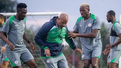 Super Eagles First Training Session - NIGERIA VS BENIN (2026 FIFA World Cup Qualifiers) 