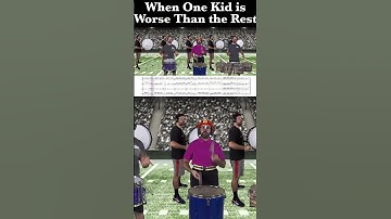 Thumbnail of Every drumline has THAT kid...