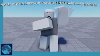 How to make a character or camera SHAKE with moon animator [tutorial]