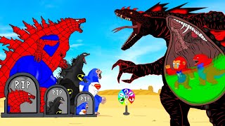 Rescue Baby GODZILLA & KONG From PYTHON - GODZILLA: Who Will Win? | Godzilla Cartoon Compilation by T - Cartoon 125,855 views 1 month ago 32 minutes