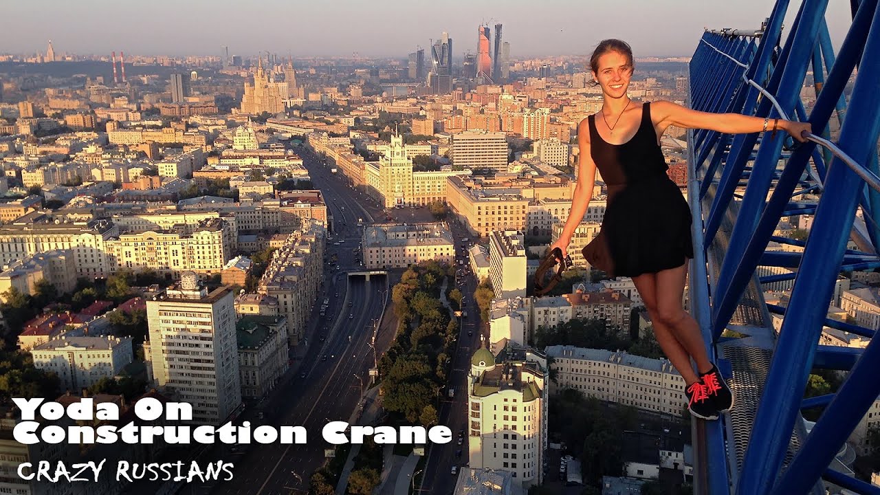 Selfie Russian Crane Death