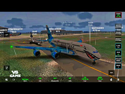 Airbus A380 Multiplayer | RFS - Real Flight Simulator PRO Android Gameplay