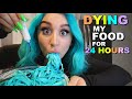 DYING EVERYTHING I EAT BLUE FOR 24 HOURS