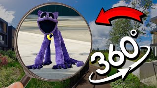 FIND MONSTER CATNAP PLUSH - Poppy Playtime Chapter 3 | Catnap Finding Challenge 360° VR Video