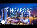 Singapore 4k  relaxing music along with beautiful natures  4k ultra