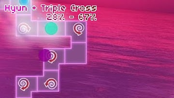 [ADOFAI RUN] Hyun + Triple Cross 28%-67%