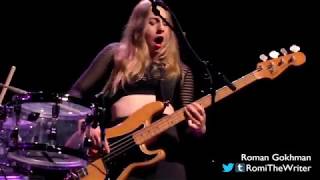 este haim's bass solo for 3 minutes