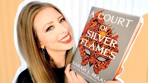 A COURT OF SILVER FLAMES BY SARAH J MAAS | booktalk with XTINEMAY