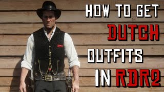 رد دد ردمپشن۲ : آموزش بدست اوردن لباس داچ در رد دد۲ How to get dutch outfits in RDR2