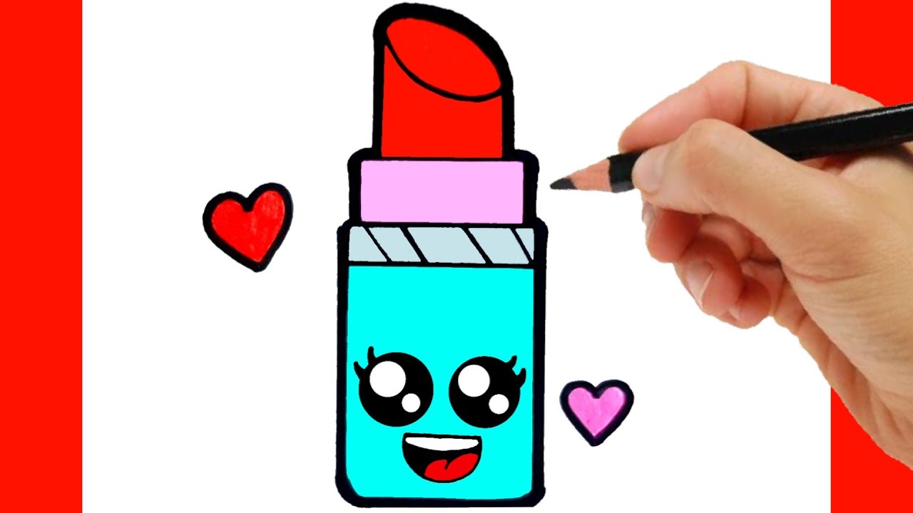 How To Draw An Animated Lipstick