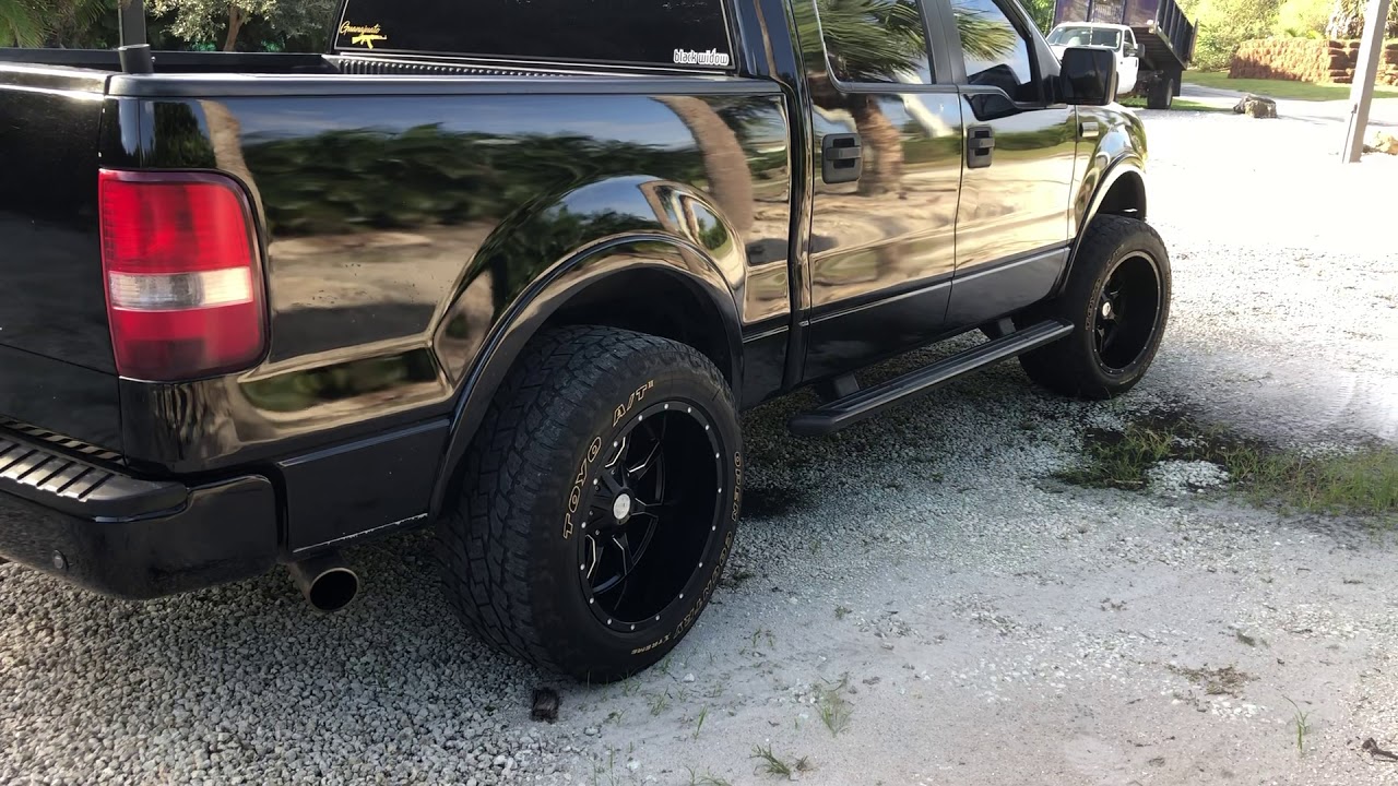2006 F150 black widow exhaust