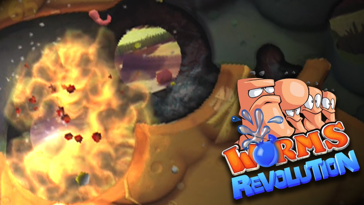 Worms Revolution Funny Moments - HIT ME!