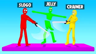 STICK FIGHT + KATANAS = KNOCKOUT PARTY!