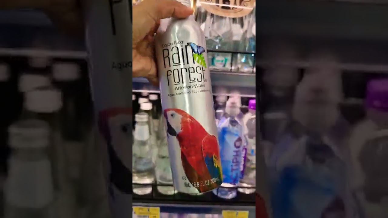 COSTA RICA RAIN FOREST METAL ARTESIAN WATER 