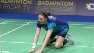 Match highlights: Line Kjærsfeldt wins first European title on home soil at European Championships