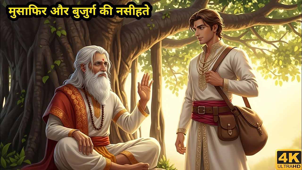 मुसाफिर और बुजुर्ग की नसीहते | तीन मुसाफिरों की मुलाकात | Moral Story in Hindi | 