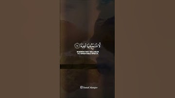مقطع قصير | تلاوة من سورة الغاشية | يوسف الصقير