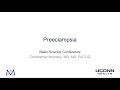 Preeclampsia - Case Based Conference